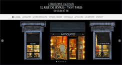 Desktop Screenshot of antiquite-lachaux.com